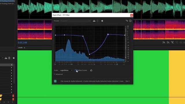 FFT Filter | Adobe Audition Tutorial (1-minute) смотреть онлайн