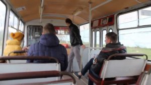 ЛиАЗ 677М по пути на покатушки