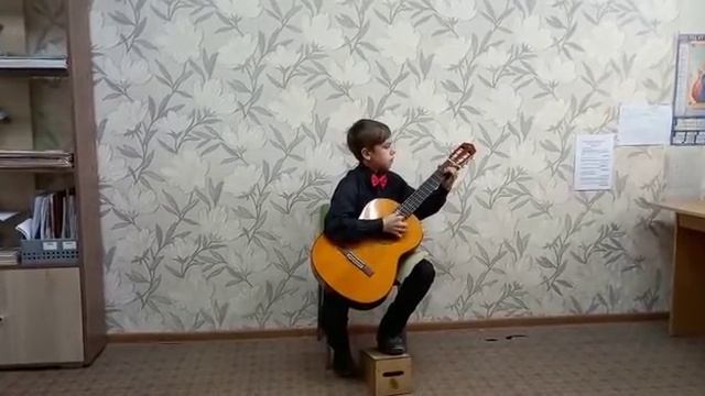 Медведев Серафим. Обработка Чавычалова испанский народный танец "Малагуэнья". смотреть онлайн