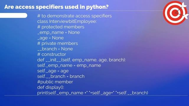 Python Interview Questions for Freshers 9 | Python for Beginners смотреть онлайн