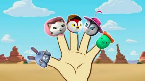Sheriff Callie's Wild West Finger Family - Nursery Rhymes Lyrics