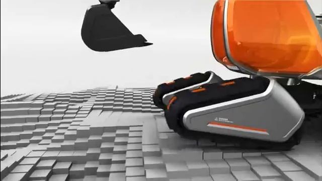Doosan CX Eco Transformer, Concept Excavator, www.maskinia.se смотреть онлайн