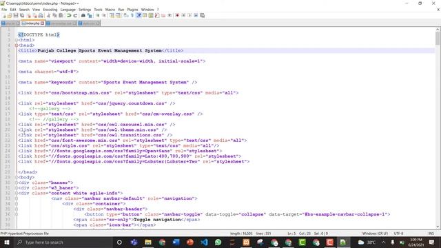 Sports Event Management System Project in Php (Front-End Explanation) смотреть онлайн