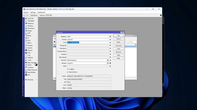 mikrotik ROS docker container 容器跑 sing-box смотреть онлайн