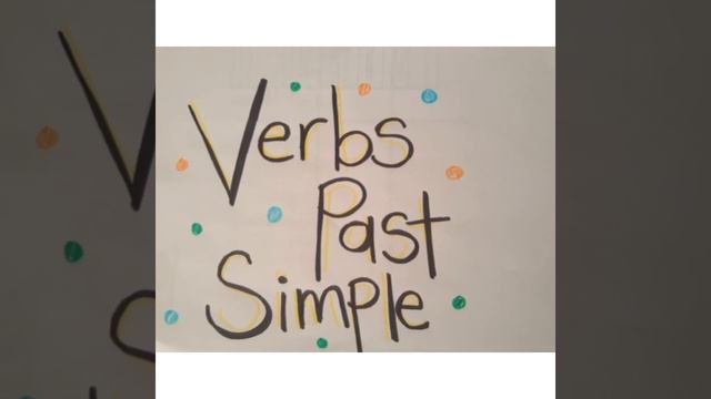 Activity Verbs in past simple смотреть онлайн
