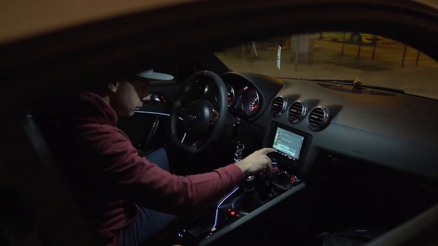 Cinematic Bagged Stance Audi White TT Project LowLife 4K смотреть онлайн