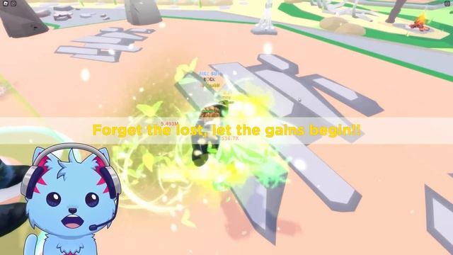 Becoming The Strongest Caveman in Roblox Ultimate Lifter смотреть онлайн