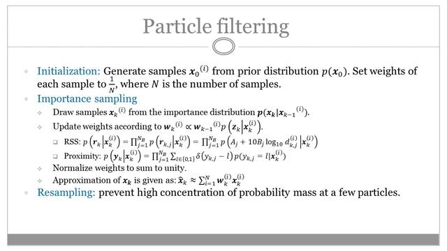 Proximity Based Particle Filtering смотреть онлайн