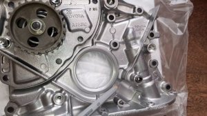 Место установки датчика положения коленвала 3S-FE. TOYOTA