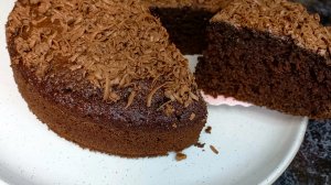 Шоколадный манник к чаю, просто и вкусно