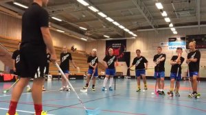 Флорбол. техника броска с Мартином Осхольмом