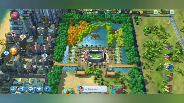 I built a mega city. 2 million population . simcity buildit 2021 amazing design best layout смотреть онлайн