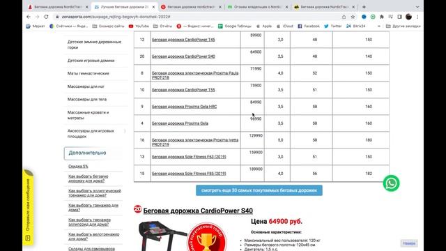 Беговая дорожка NordicTrack Incline Trainer X7i отзывы и обзор репутации в интернете смотреть онлайн