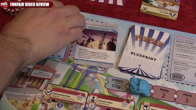Funfair Board Game Video Review by Board to Death TV смотреть онлайн