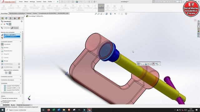 TUTO SOLIDWORKS #093 Comment réaliser un assemblage et une vue éclatée смотреть онлайн