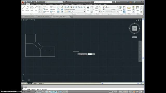 2D Autocad 2014 Curso Online "La Oficina 13M2" смотреть онлайн
