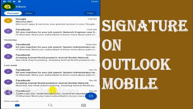 How to Add Signature on Outlook Mobile Application? | Adding Signature in Mobile Outlook Applicatio смотреть онлайн