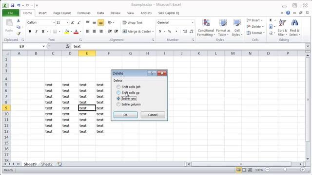 Excel Shortcuts - Delete Rows or Columns смотреть онлайн
