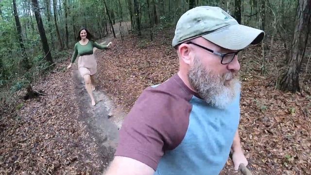 Barefoot Hike With The Wife
