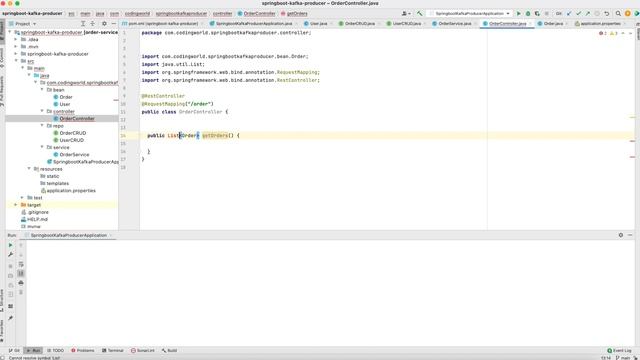 Springboot Kafka producer and Kafka consumer | microservice communication | postgres|SAGA pattern смотреть онлайн