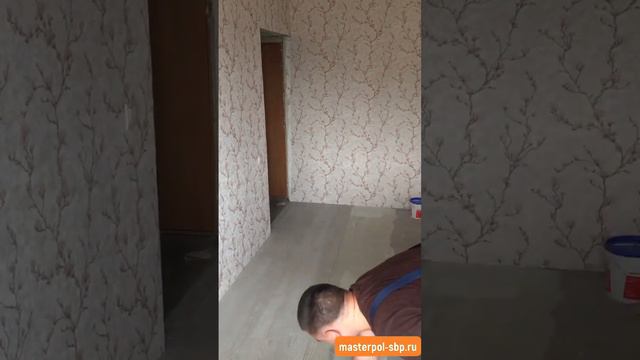 Укладка плитки ПВХ Fine Floor на клей смотреть онлайн