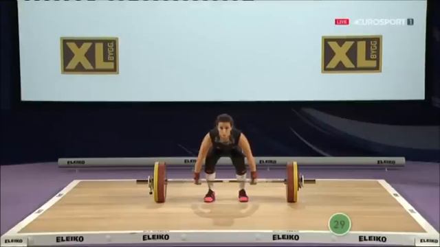 2016 European Weightlifting Championships Women's 63 Kg \ Тяжелая атлетика Чемпионат Европы