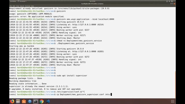 33 | Host Django project using Gunicorn, Nginx and Supervisor | By Hardik Patel смотреть онлайн