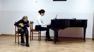 Гончарова Анна, 12 лет, ДШИ им. А.В.Богатырева г.Витебск Т.Грачева Фантазия на две русские темы