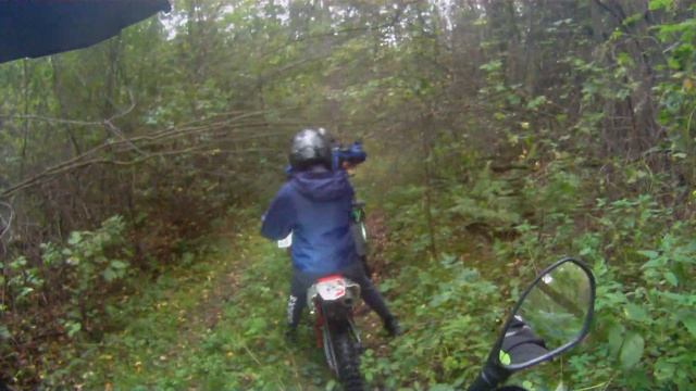 Kayo t4 и эндуро покатушки по лесу Неманского района смотреть онлайн