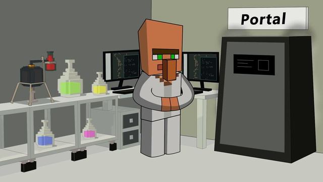 Among Us vs Secret Lava Base Minecraft - Cartoon Animation смотреть онлайн