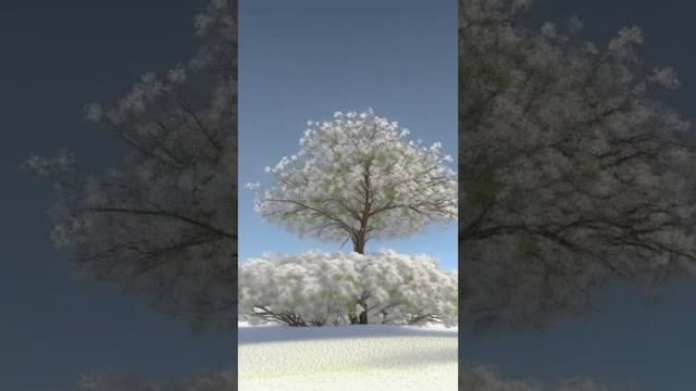 Смена времен года. Нейросеть рисует. Эксперимент с Кандинским. Промт в комментариях