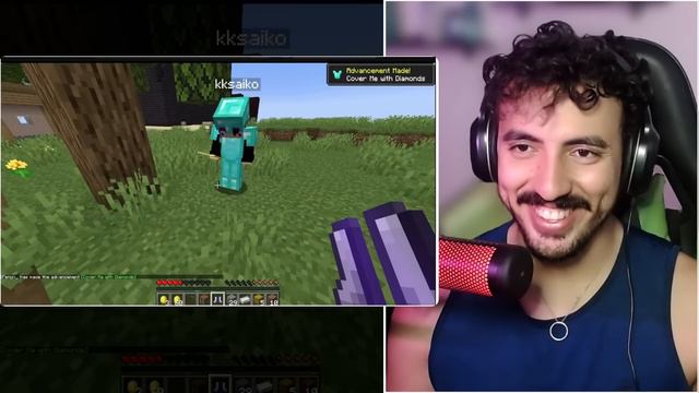 trolei o saiko com mods que quebraram o minecraft- Fogo Queimado | Leozin React смотреть онлайн