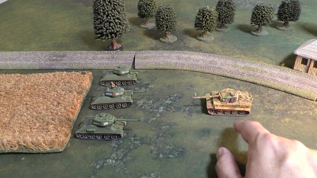 Flames of War Unit Overview - Soviet Bagration T-34/85 смотреть онлайн