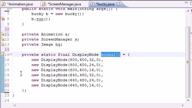 Java Game Development – 20 – Creating Display Modes List смотреть онлайн