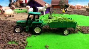 Мультики про Ферму Часть 5 | Кормим Животных | Игрушечная Ферма Своими Руками | Игрушки Ферма