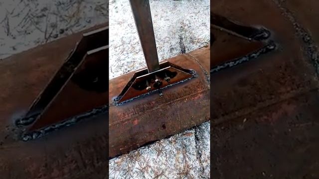 лопата на с косым отвалом, на колёсах, проэкт. смотреть онлайн