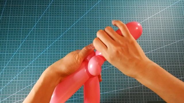 One Balloon Heart Wand Twisting Tutorial單條氣球愛心棒教學 смотреть онлайн