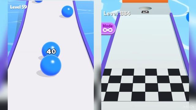 BallRun 2048 Vs Ball Master 2048 : Ball Run 3D Vs BallRun Infinity