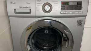 Стирка на LG ещё один комплект постельного белья Хлопок 1200 60 предв Часть 2 финал