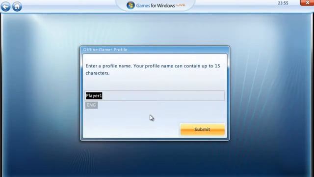 How to create account in [Games for Windows Live] tutorial смотреть онлайн