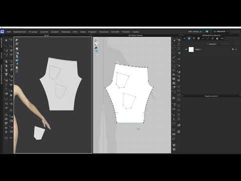 Как импортировать выкройку в формате .dxf в Clo3d. Разница между базовой и внутренней линией. смотреть онлайн