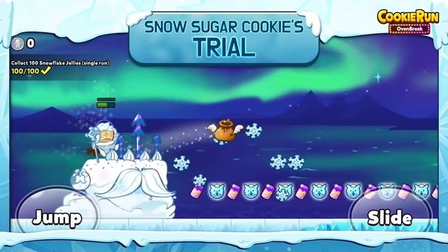 [Cookie Run: OvenBreak] Snow Sugar Cookie gets a Magic Candy! смотреть онлайн