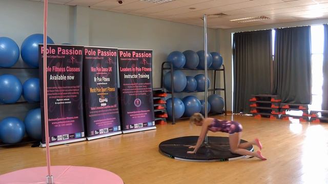 Katrina Davis Pole Passion Student Grading Level 1 смотреть онлайн