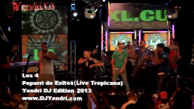 Los 4 - Popurri de exitos (Live Tropicana) 2013 смотреть онлайн