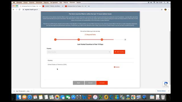 Регистрационная Форма въезда в Турцию - Register.Health.Gov.Tr - Код HES - как избежать ошибок 2022 смотреть онлайн