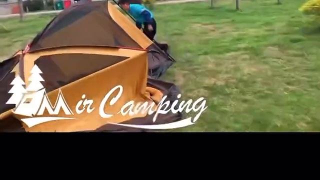 Палатка Mir camping 1610 8 местная палатка с тамбуром смотреть онлайн
