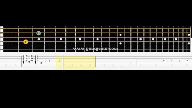 Lady Gaga - Bad Romance # Acoustic guitar lesson note tabs смотреть онлайн
