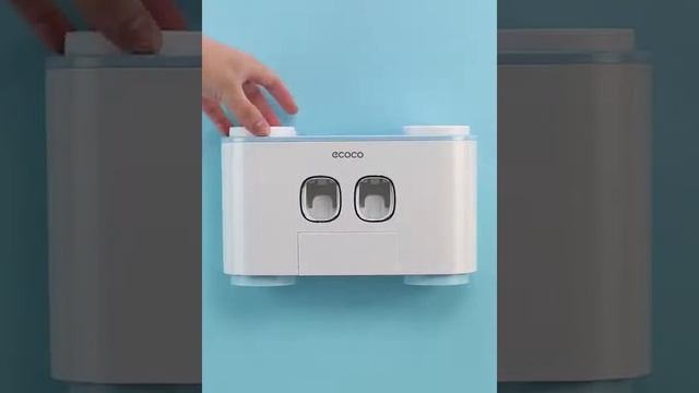 Дозатор для зубной пасты и держатель для щеток смотреть онлайн