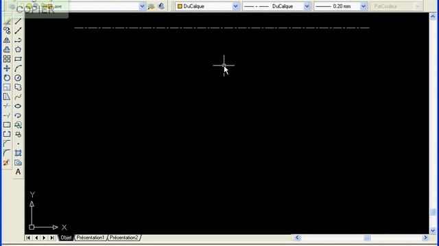 تعليم الاتوكاد - رسم المحاور - Autocad -les axes الاستاذ بن عمر تواتي01 смотреть онлайн