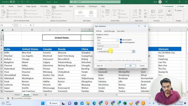 How To Create Dependent Drop Down List In Excel in Hindi | Smart Dependent Drop-Down Lists in Excel смотреть онлайн